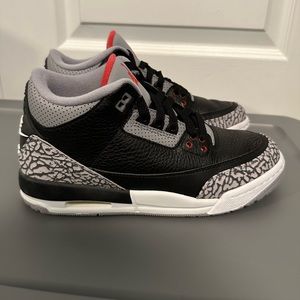 Only worn once!! Jordan Cement 3 2018 Release | GS Size 6